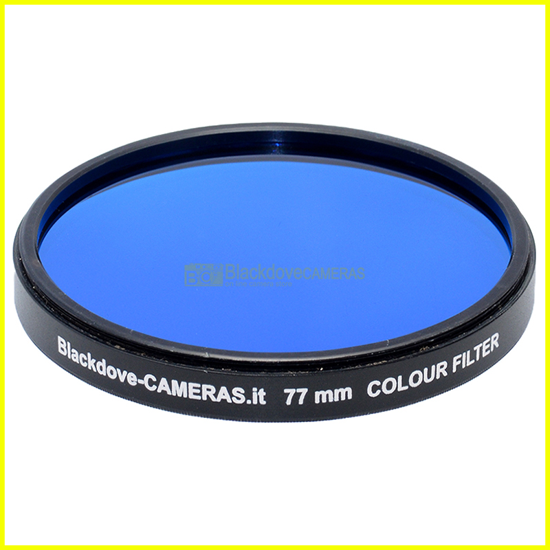 Filtro Fotografico Blu 77mm Blackdove Cameras M77