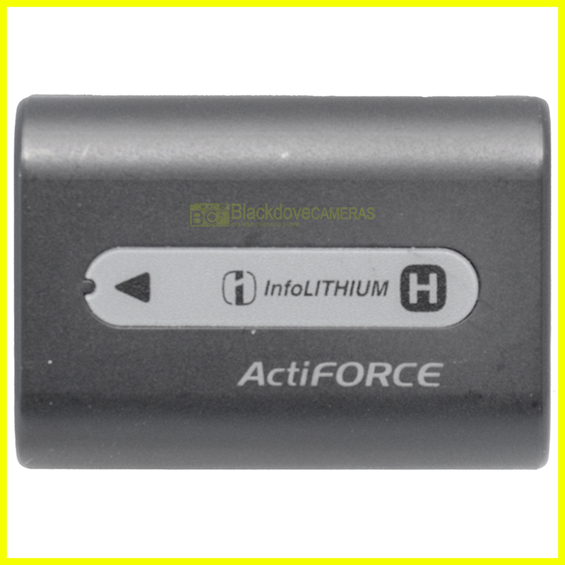 Sony NP‑FH50 Batteria Originale ActiFORCE InfoLITHIUM Serie H 900mAh