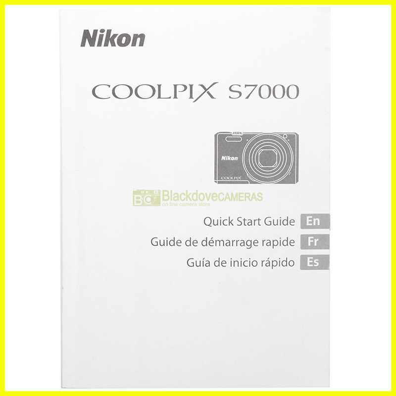 Manuale Nikon Coolpix S7000 Multilingua