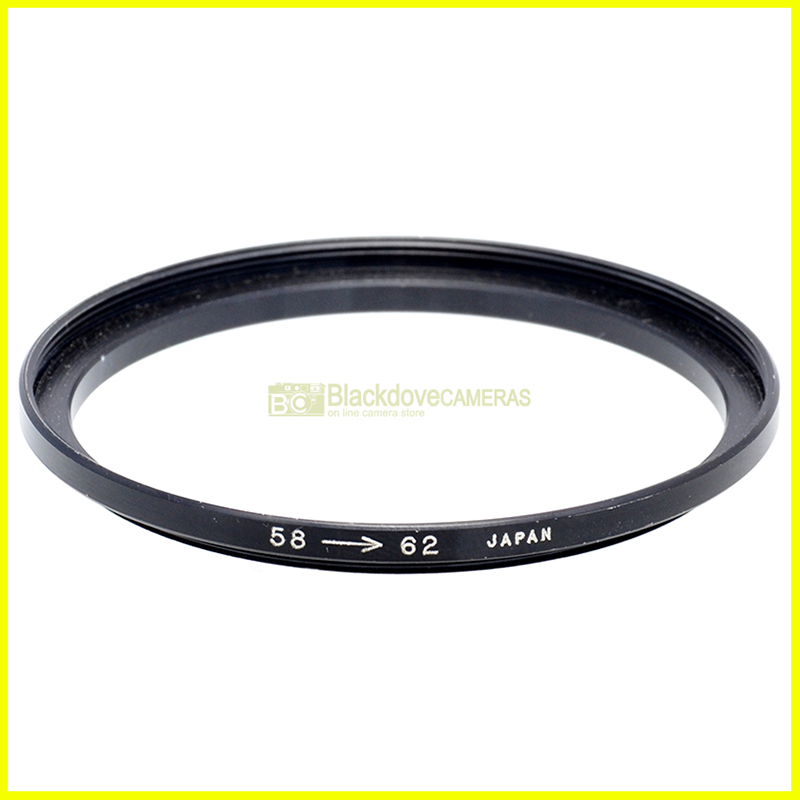 Adattatore step-up 58-62mm per filtri M62