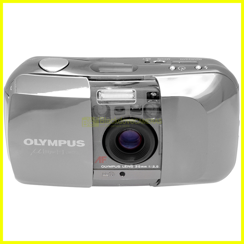Olympus Mju‑1 Limited 35mm f/3.5 Rara Fotocamera Compatta a Pellicola 35mm