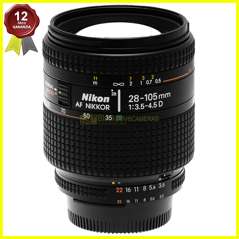 Nikon AF 28-105mm f/3.5-4.5 D Macro Obiettivo Full Frame per Reflex | TESTATO