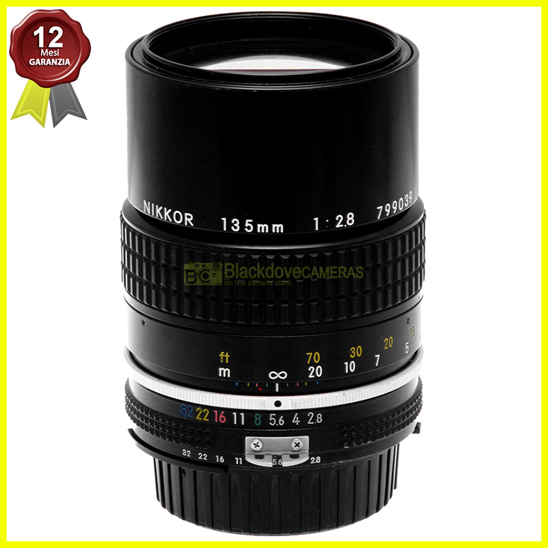 Nikkor 135mm f/2.8 AI Teleobiettivo Manuale