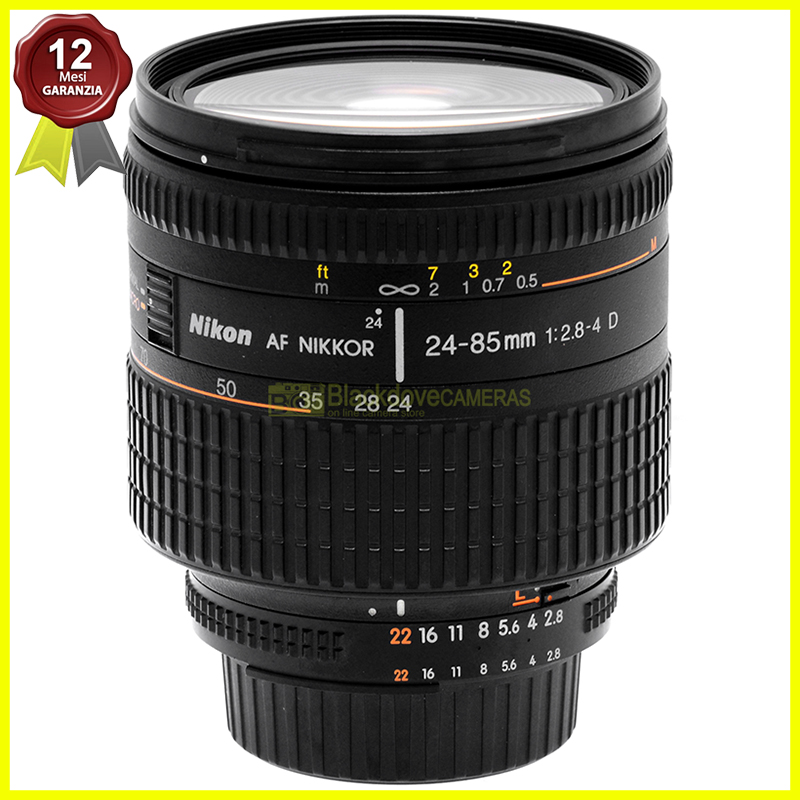 Nikon AF‑D Nikkor 24‑85mm f/2.8‑4 – foto principale dell’obiettivo