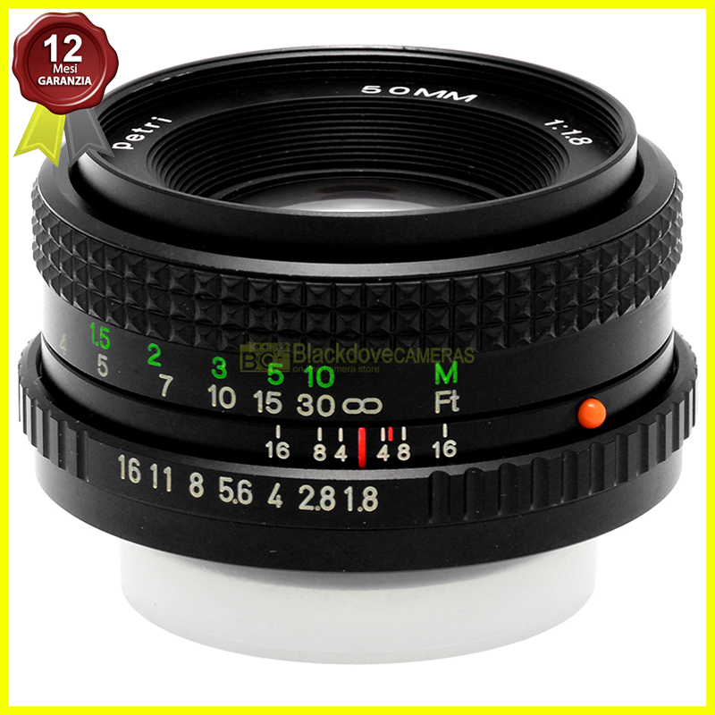 Petri 50mm f/1.8 M42