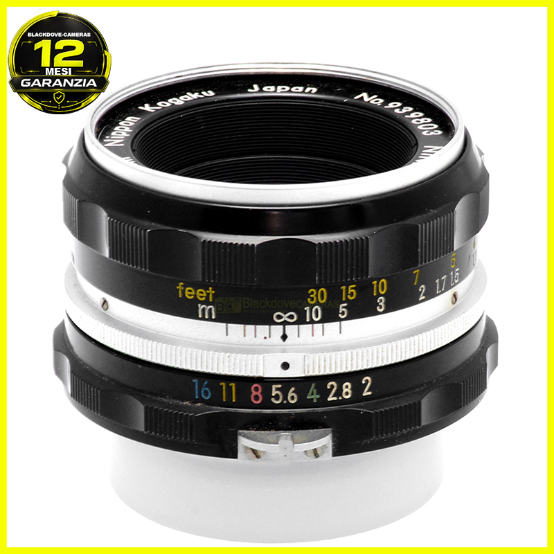 Nikon Nippon Kogaku Nikkor 50mm f/2