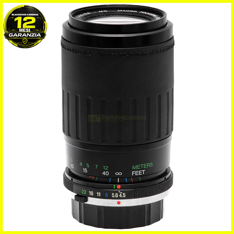 Vivitar Zoom 70-210mm f/4.5-5.6 Macro