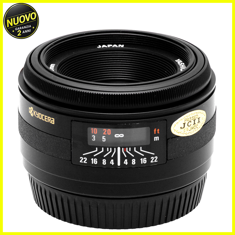 Yashica AF 50mm f/1.8 obiettivo prime per fotocamere reflex AF a pellicola
