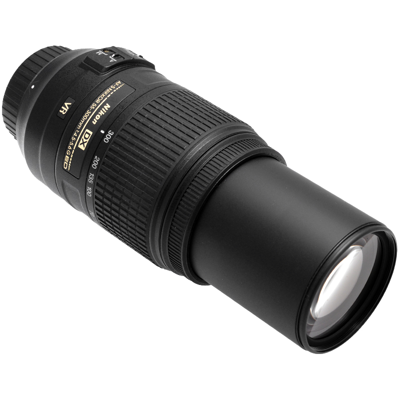 Nikon AF-S 55-300mm f/4.5-5.6G ED DX VR dettaglio baionetta