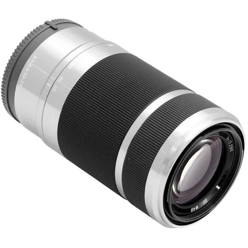 Sony E 55-210mm OSS Silver dettaglio baionetta