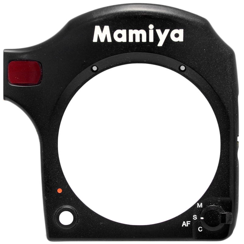 Mamiya 645 AFD rivestimento frontale dettaglio