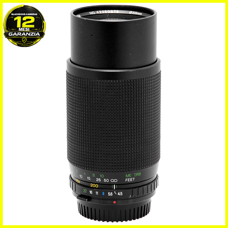 Vivitar 75-200mm f/4.5 Macro per Olympus OM