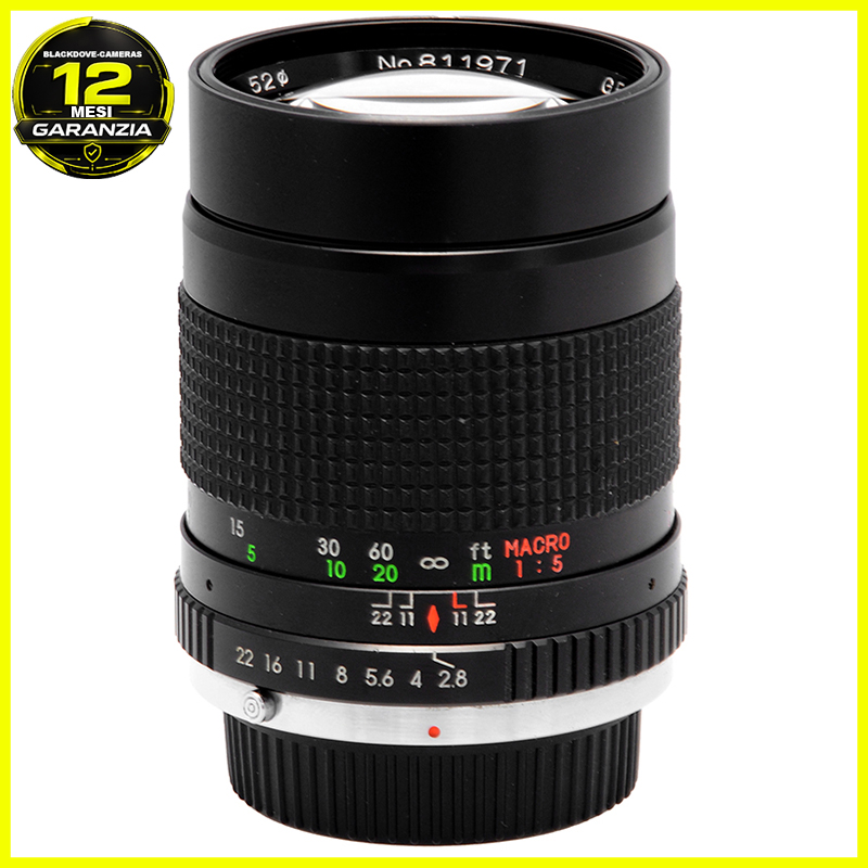Gemini Auto 135mm f/2.8 Macro per Olympus OM