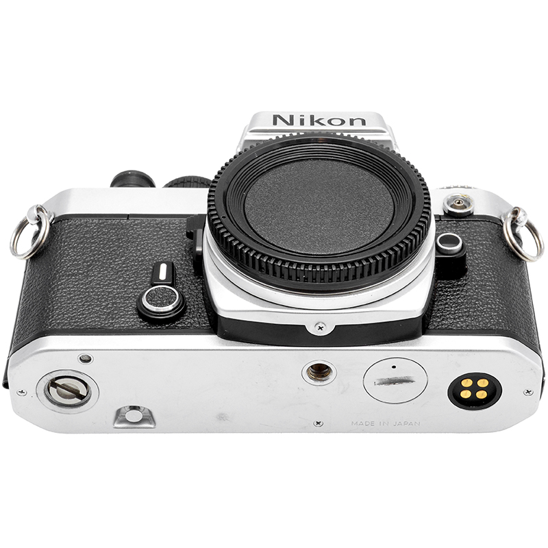 Nikon FE Silver reflex a pellicola 35mm SLR vintage Nikon F mount 13 Nikon FE ulteriore dettaglio