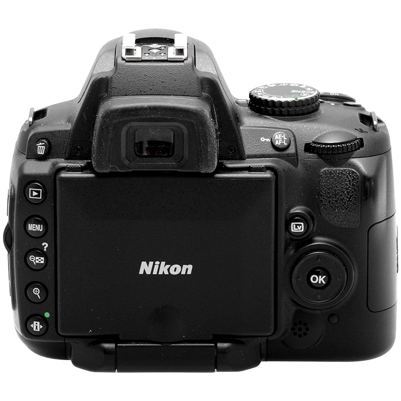 Nikon D5000 dettaglio attacco Nikon F