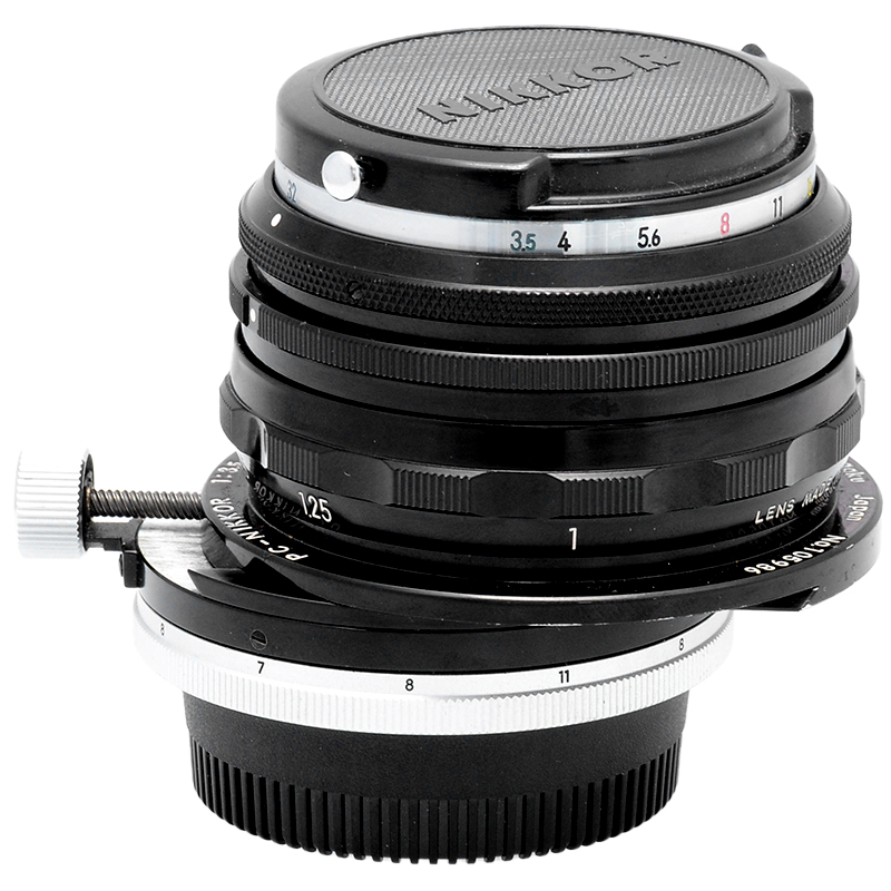 Nikon PC‑Nikkor 35mm f/3.5 Obiettivo decentrabile Perspective Control per reflex 14 Nikon PC-Nikkor 35mm ulteriore dettaglio