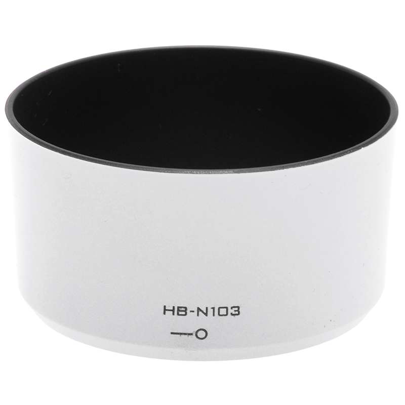 Nikon 30‑110mm VR CX Tele Zoom Bianco per fotocamere Mirrorless Serie 1 12 Nikon 30-110mm VR CX Bianco con paraluce