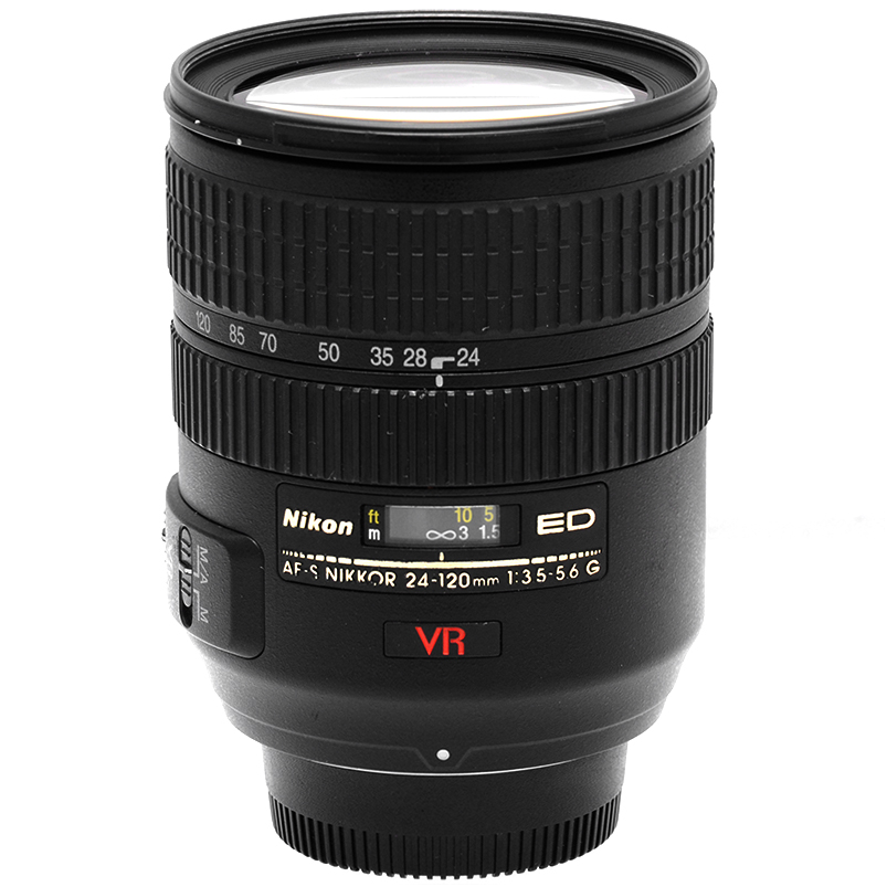 Nikon 24-120mm VR lato A