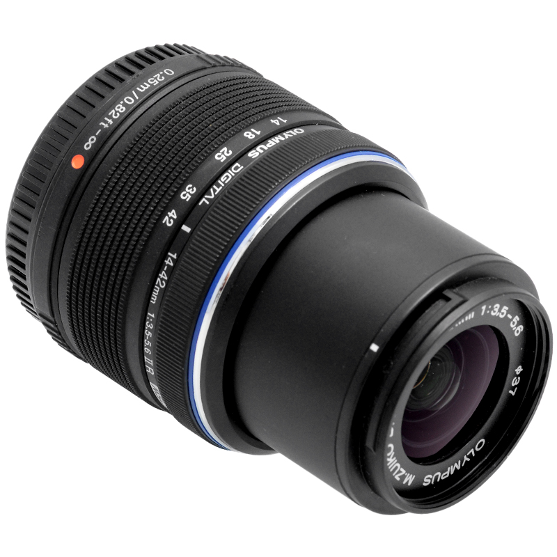 Olympus 14-42mm II R MSC lato B