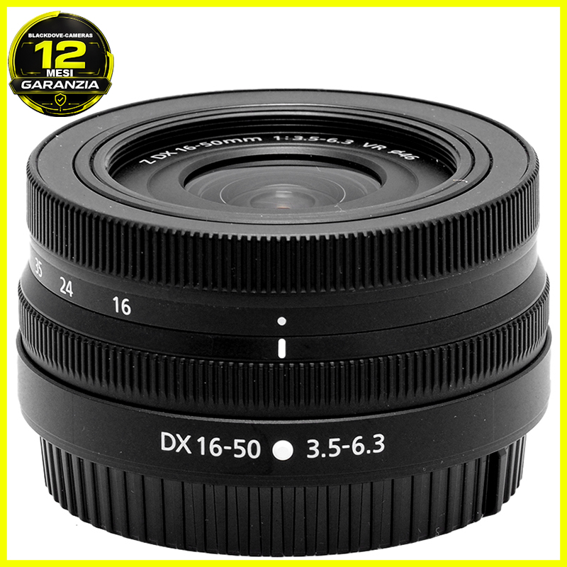 Nikon Z 16-50mm DX vista frontale