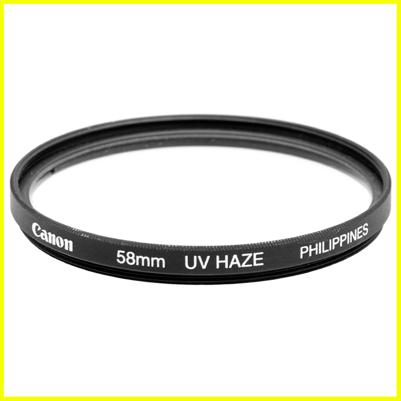 Canon 58mm UV Haze vista frontale