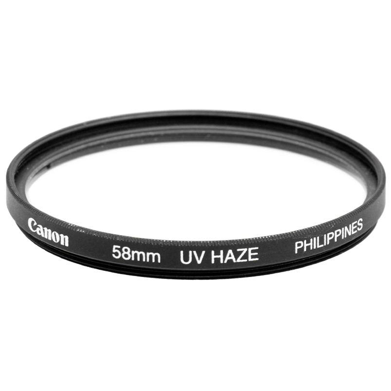 Canon UV Haze 58mm lato A