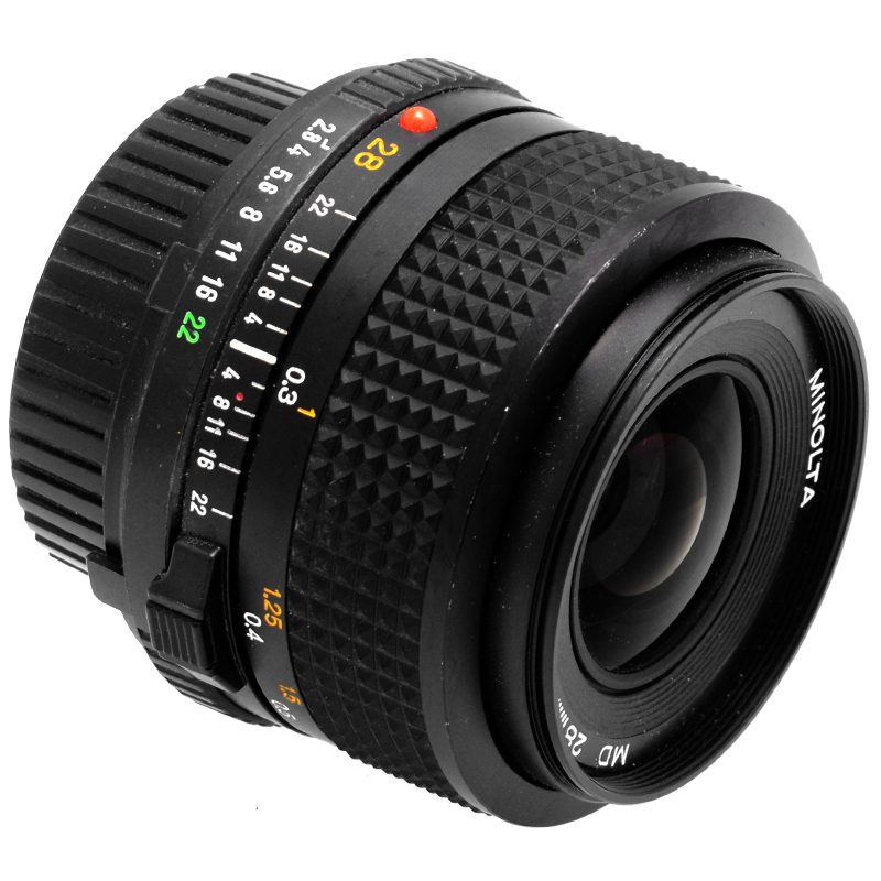 Minolta MD 28mm lato B