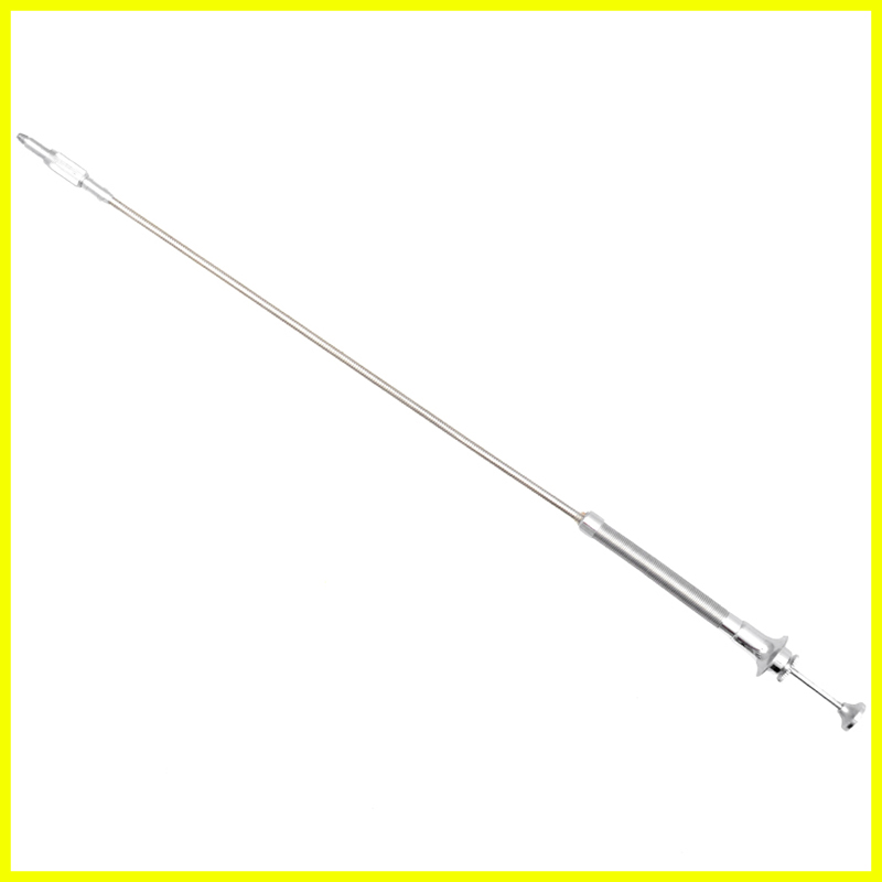 Scatto flessibile 28cm Universale con innesto a vite per fotocamere, cavo Remote 5 Scatto flessibile 28cm vista frontale