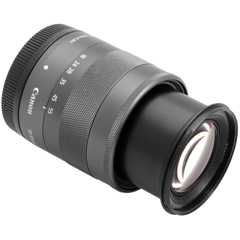 Canon EF-M 18-55mm lato B