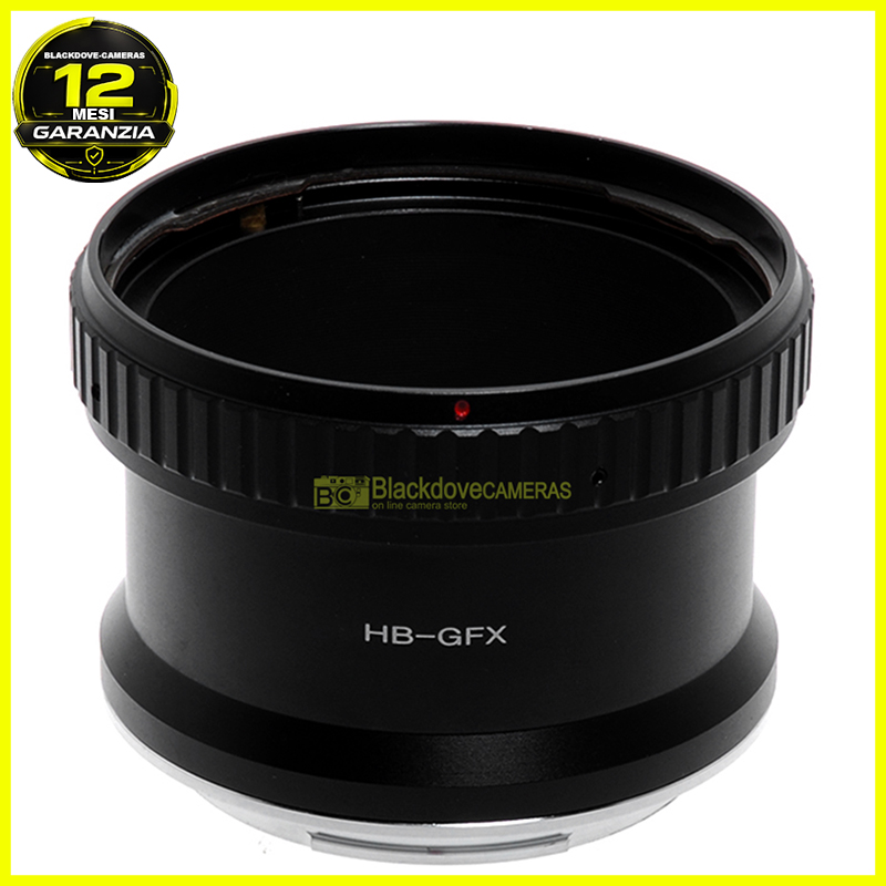 Adattatore Hasselblad GFX vista frontale