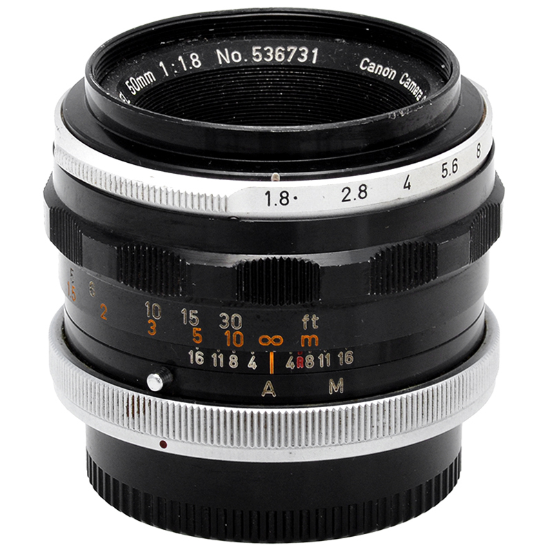 Canon FL 50mm lato A