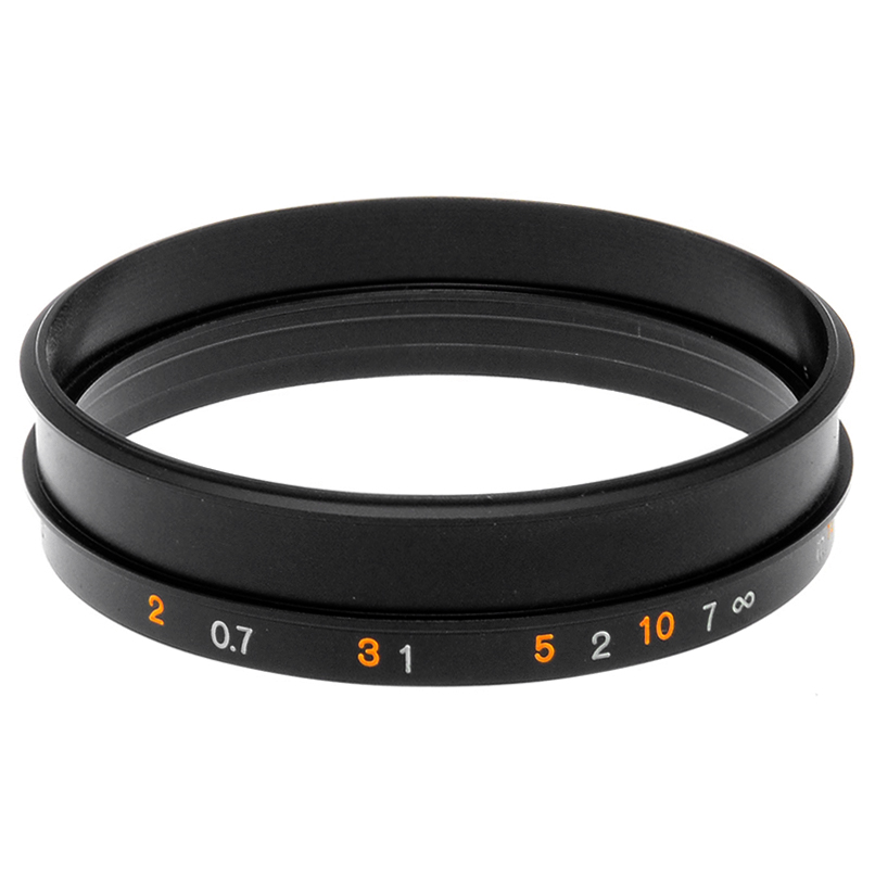 Konica Hexanon AR 40mm f/1.8 focusing ring dettaglio