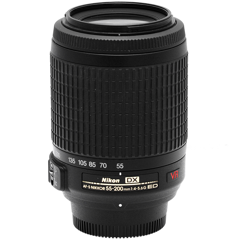 Nikon 55-200mm VR lato A