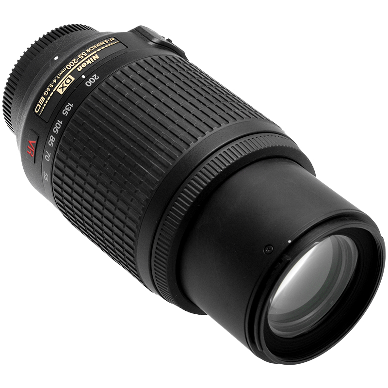 Nikon 55-200mm VR lato B