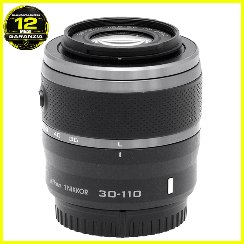 Nikon 1 Nikkor 30-110mm VR vista frontale