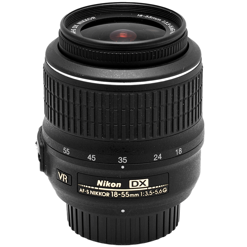 Nikon 18-55mm VR lato A