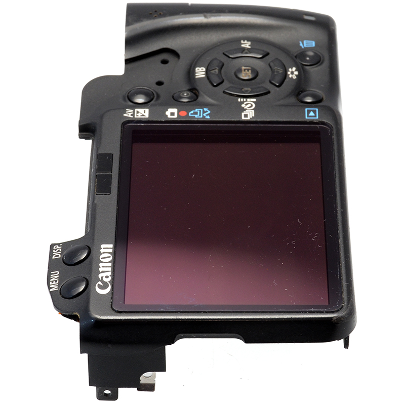Canon EOS 500D rear cover dettaglio 3