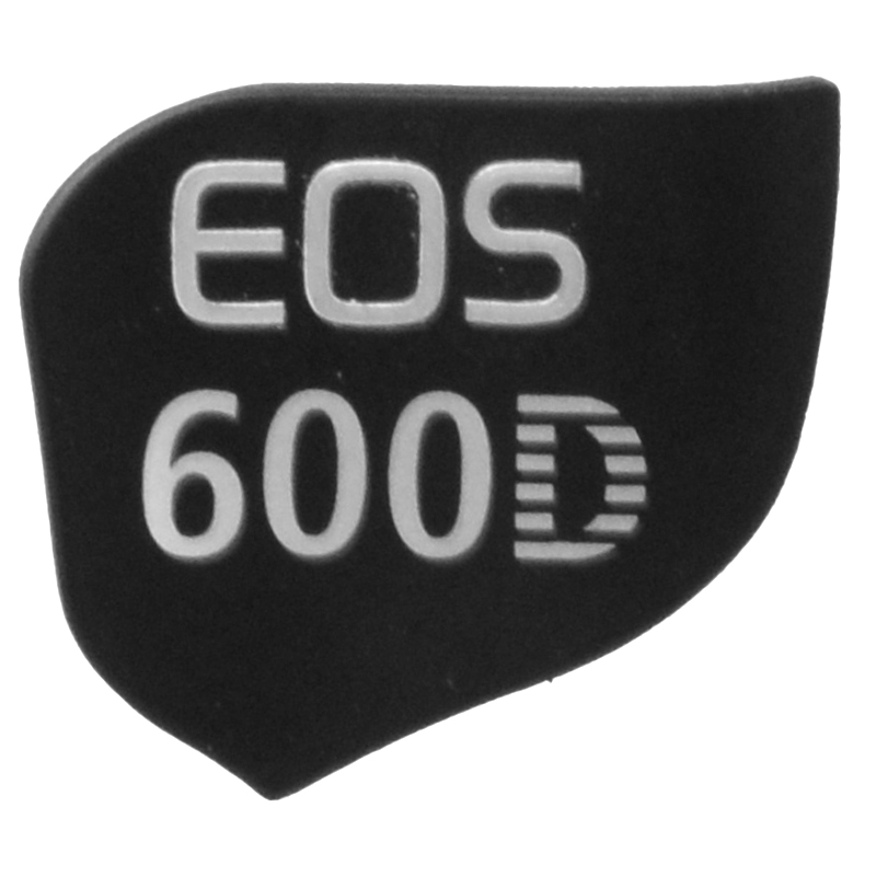 Canon EOS 600D logo dettaglio 1