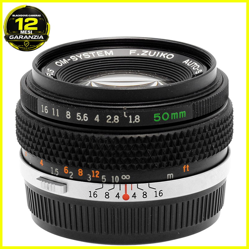 Olympus Zuiko 50mm f/1.8 vista frontale
