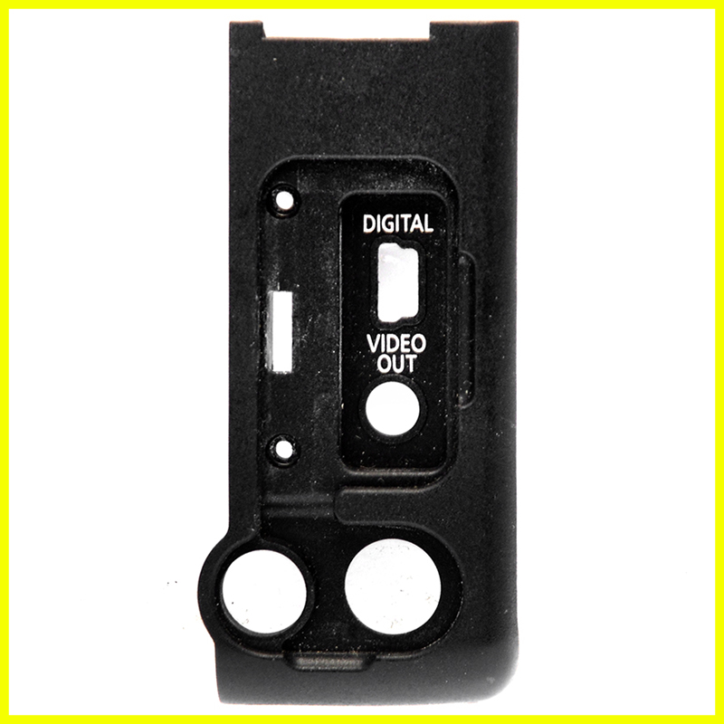 Canon EOS 30D supporto prese USB Video Out vista frontale