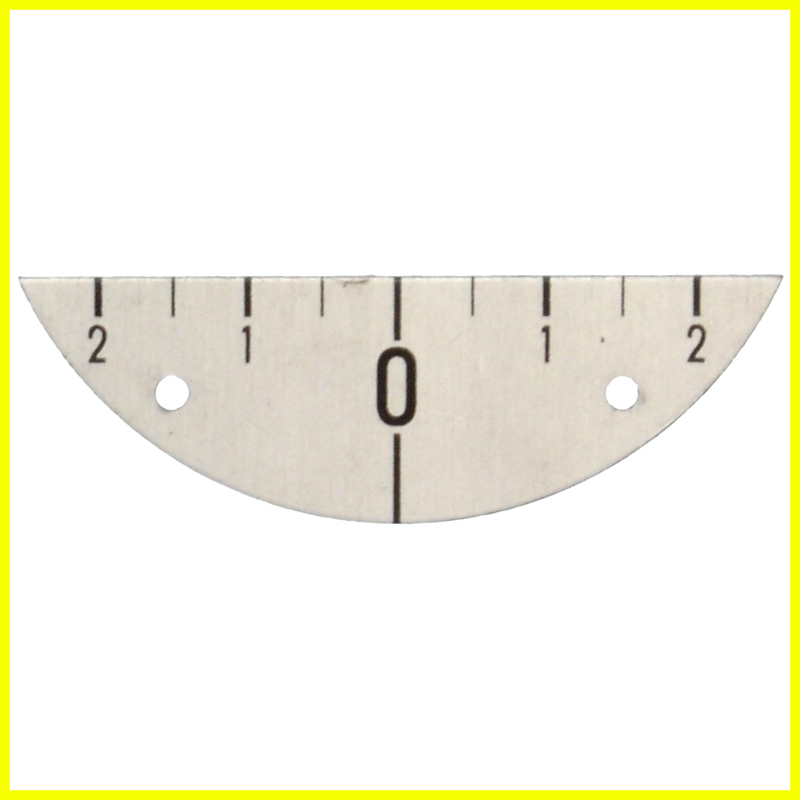 Sinar Norma Side Shift Scale vista frontale