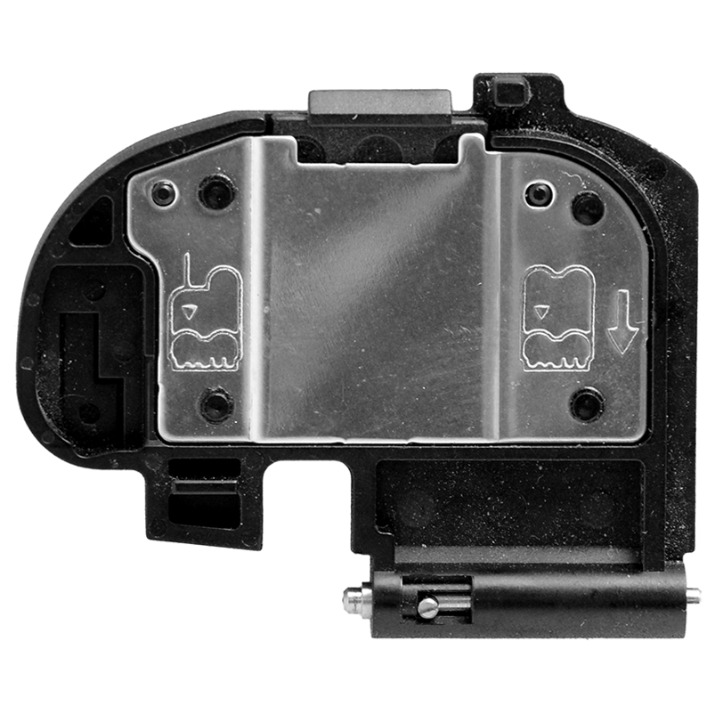 Canon 20D battery door dettaglio 2
