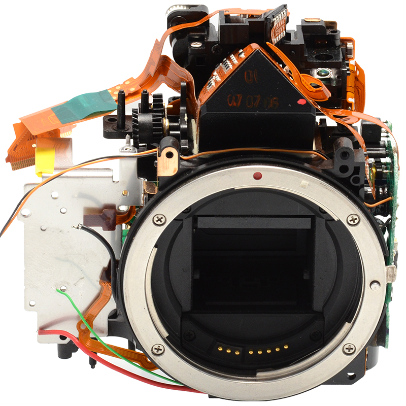 Canon 30D mirror box dettaglio 1