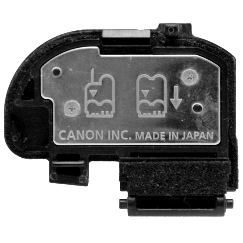 Canon EOS 40D Sportello batterie - battery door originale per reflex EOS 40 D 7 Canon 40D battery door dettaglio 2