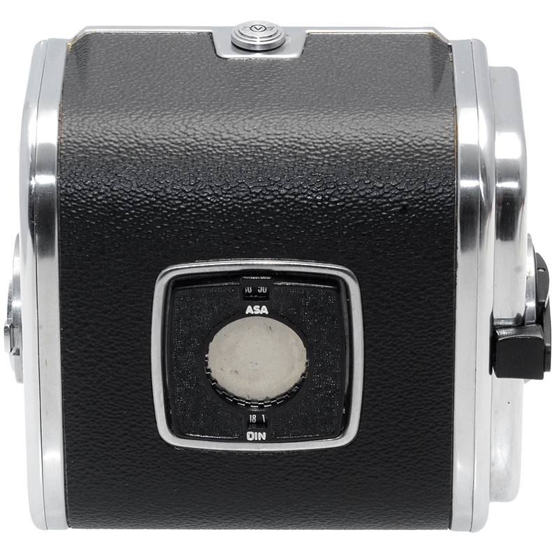Hasselblad 30074 Film Magazine A12 Chrome. Magazzino 120 12 pose. Testato. 56 Hasselblad A12 dettaglio 1