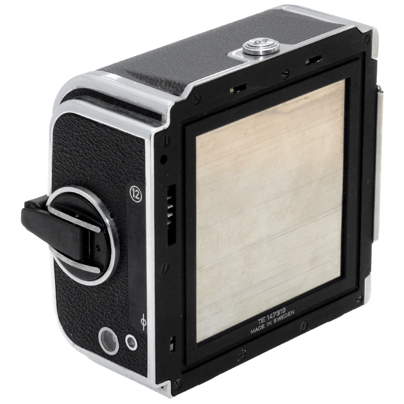 Hasselblad 30074 Film Magazine A12 Chrome. Magazzino 120 12 pose. Testato. 57 Hasselblad A12 dettaglio 2