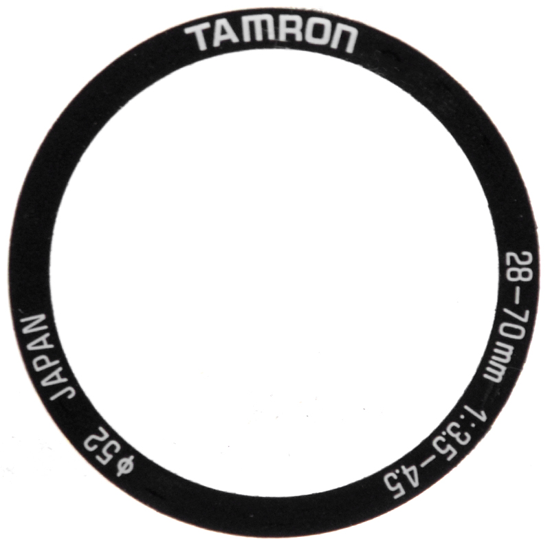 Tamron 28-70mm front ring dettaglio 1