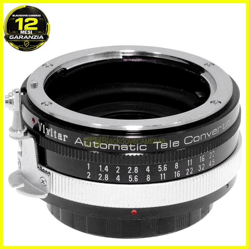 Vivitar Tele Converter 2x MC vista 1