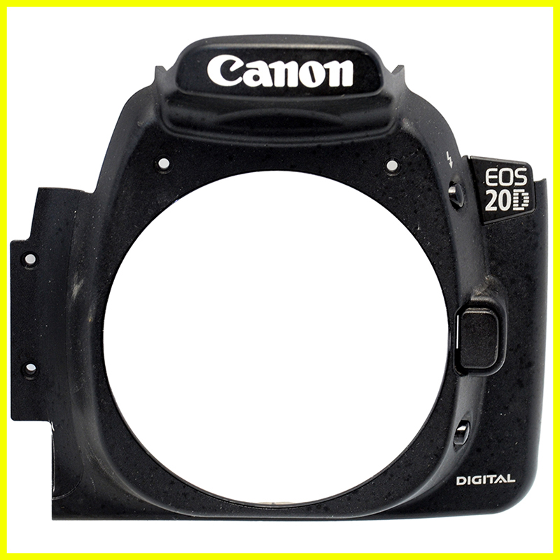 Canon EOS 20D rivestimento frontale vista 1