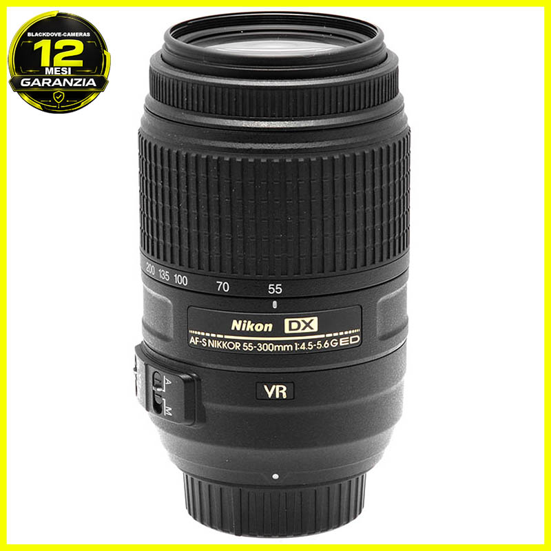 Nikon AF-S 70-300mm VR vista frontale